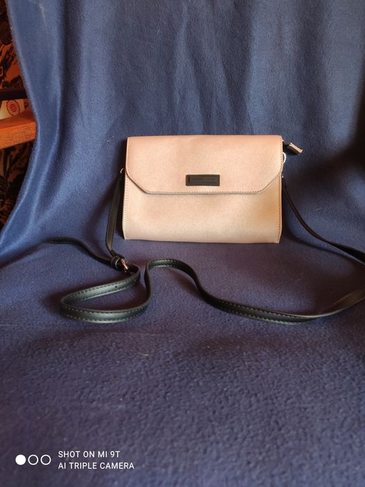 Torebka damska pudrowy róż