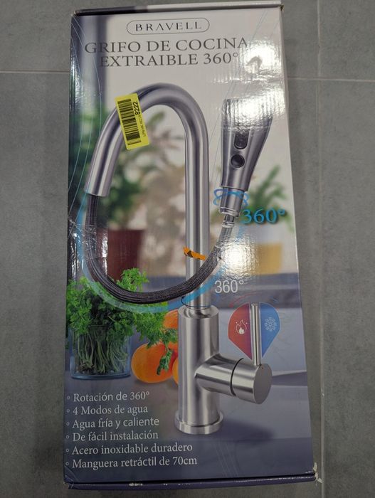 Кухонний змішувач Bravell