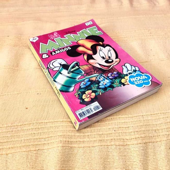 Livros Minnie e Amigos, nºs 7, 8 e 12 Editora Goody Novos