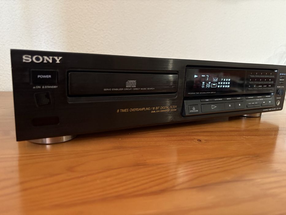 Leitor CD Sony CDP-490