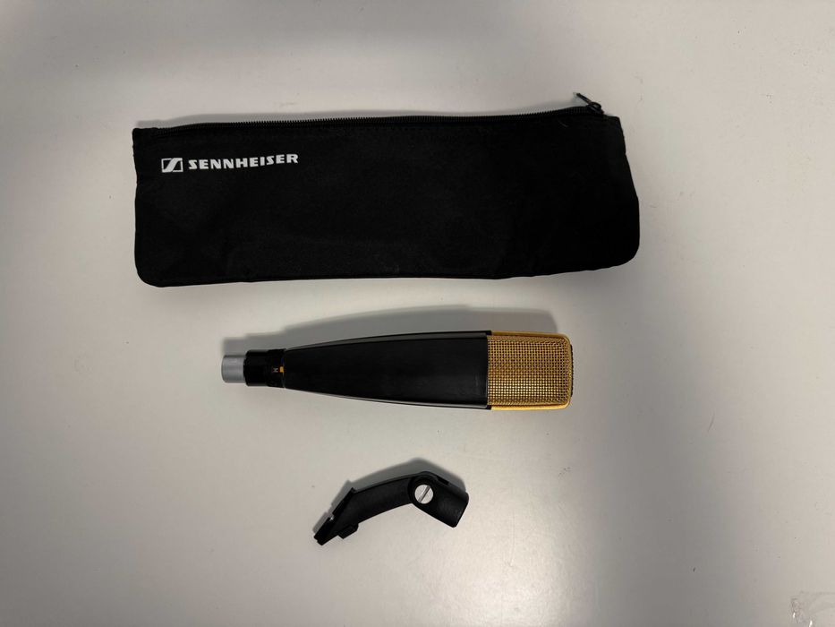 Sennheiser MD421N-1 RARE Black/Gold Edition Santa Maria Maior • OLX.pt