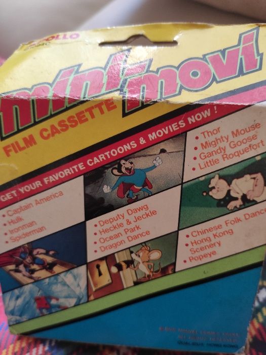 Películas Film Cassette Viewer Artigo Coleccionador