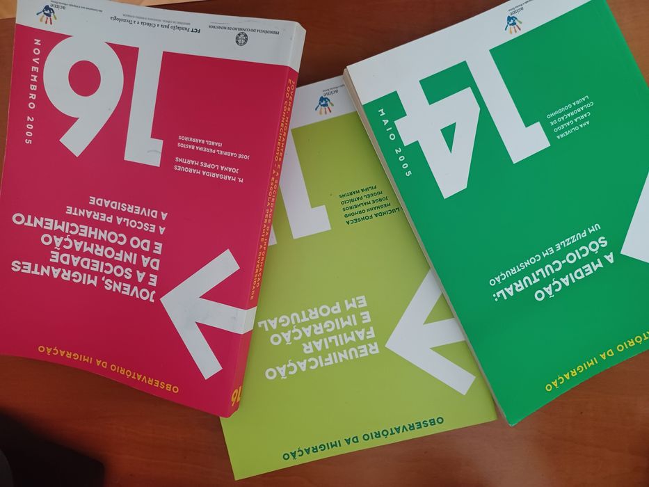 Coleção de 15 Livros do Observatório da Imigração