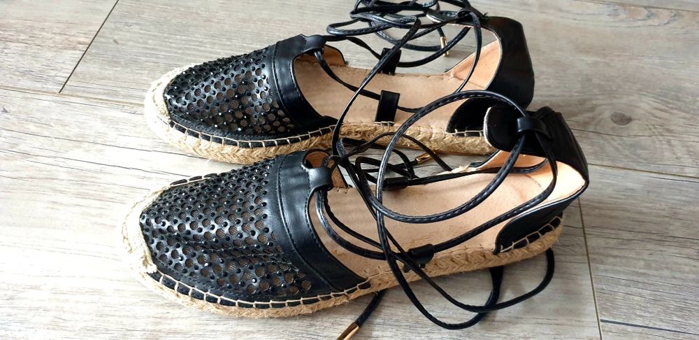 Espadryle wiązane 39