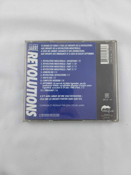 CD Jean-Michel Jarre – Revolutions (1988)