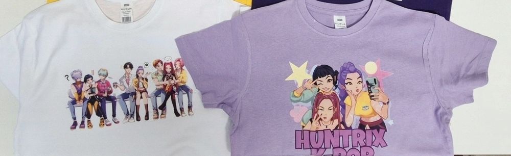T-shirt Huntrix Demon Hunters K-pop