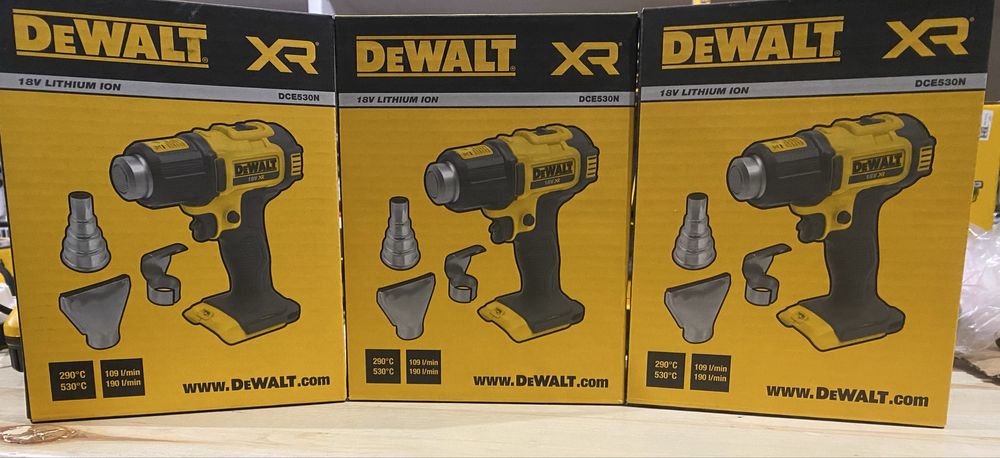 Теплова гармата DeWALT DCE530N нове девальт