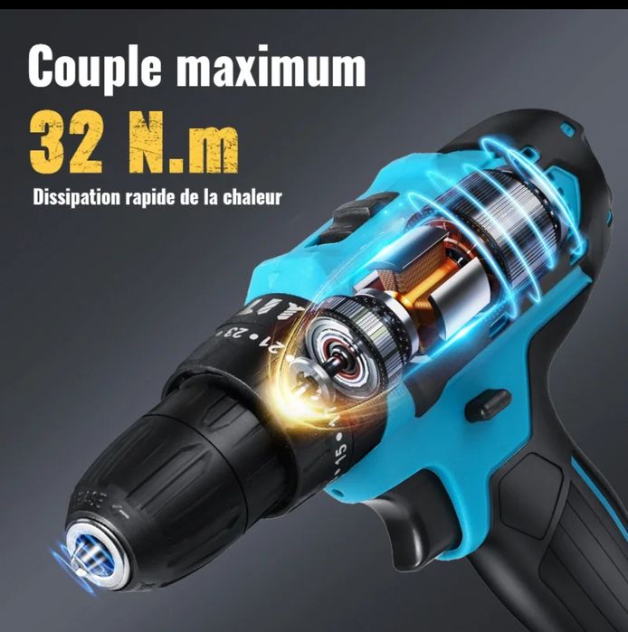 Aparafusadora 3 em 1