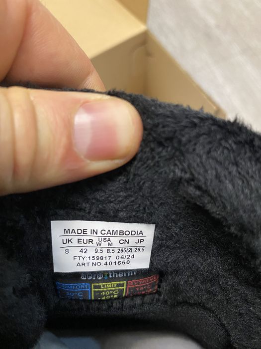 червики тактичні salomon toundra forces cswp | black