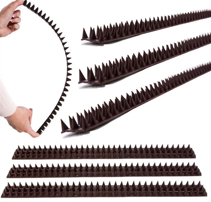 Barra de picos repelente de aves, gatos etc