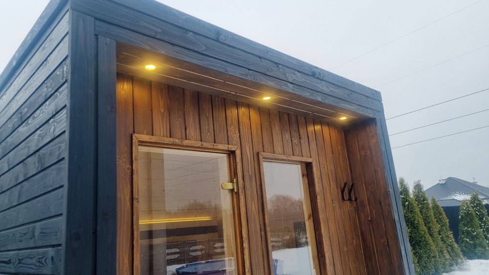 Sauna Zewnętrzna Cube