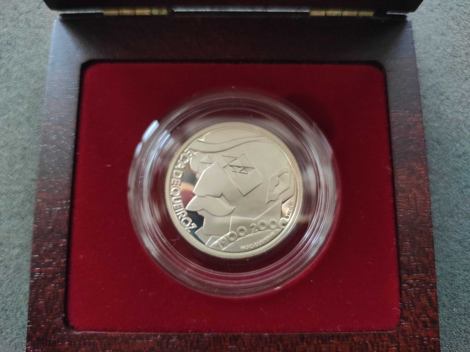Moeda 500$ Proof - Eça de Queiroz