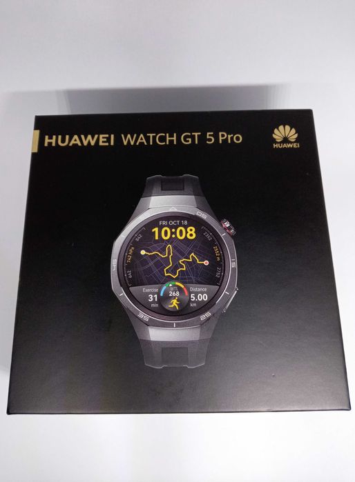 Lombardowski. Wzorowy Huawei Watch GT 5 Pro 46mm VLI-B29 Gwarancja