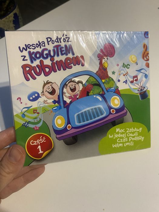 CD Wesoła Podróż z Kogutem Rubinem, piosenki dla dzieci