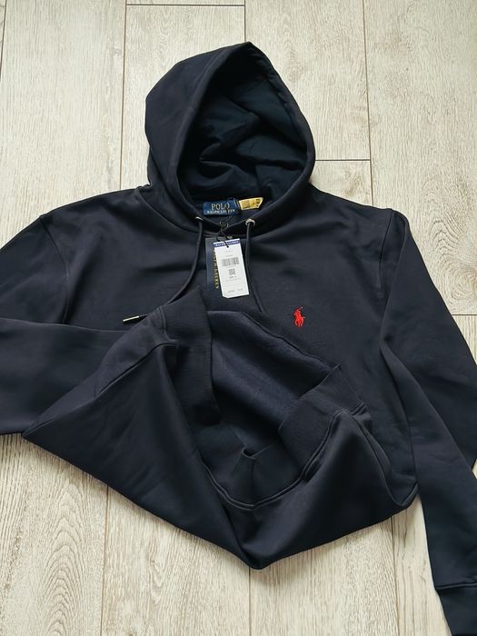 100% ОРИГІНАЛ | утеплене Худі Polo Ralph Lauren Navy Blue, L