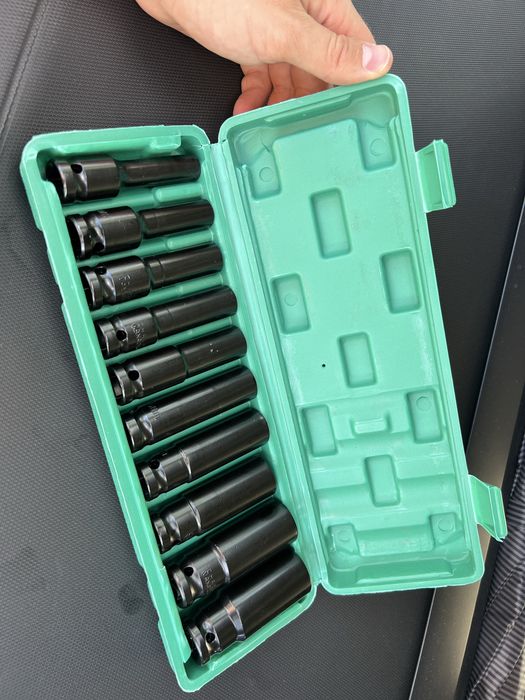 Набір подовжених торцевих головок, 10 шт