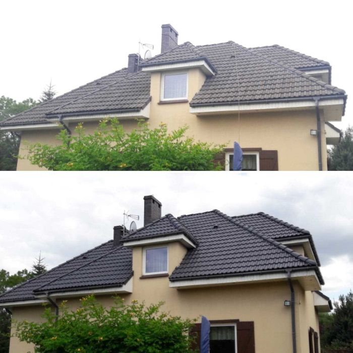 Malowanie dachów,dachu,mycie dachów,elewacji.Darmowa wycena.Gwarancja!