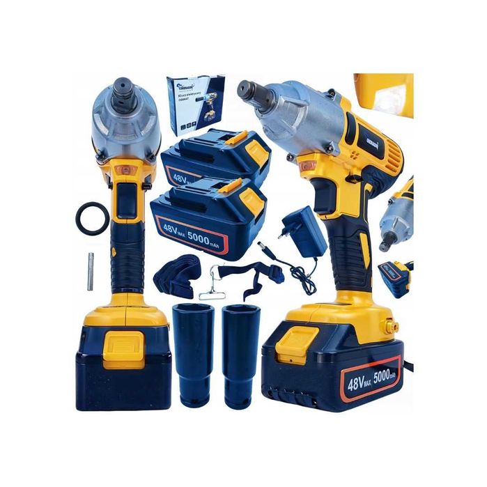 Klucz udarowy Ondragon 1/2'' akumulatorowy 48V 380 Nm 5 Ah