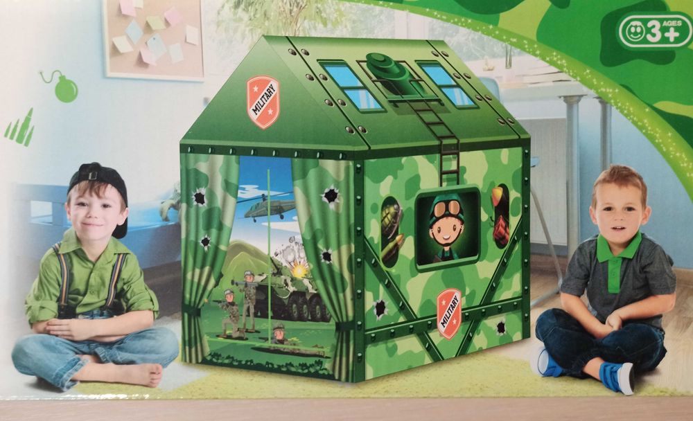 Детская палатка Military House Намет ігровий Мілітарі Хауз