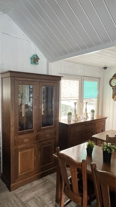 Kredens witryna 100% drewna -Meble holenderskie