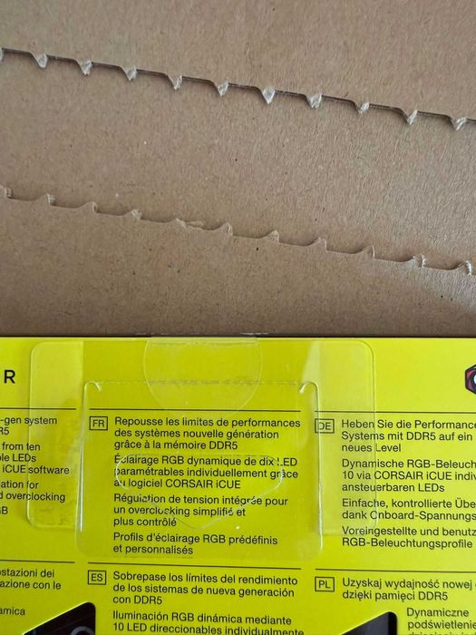 Corsair Vengeance RGB DDR5 6000MHz 48GB 2x24GB CL36