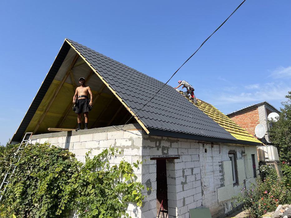 Кровля крыш!Кровельные работы!Ремонт крыш!Утепление фасадов ...