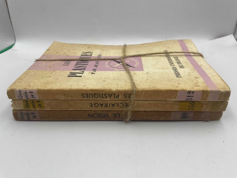 Lote de livros-Ref:Part-3-Les Plastiques