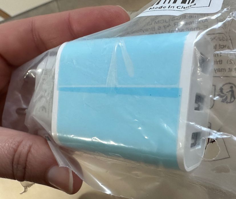 Carregador Rápido 3 Portas NOVO