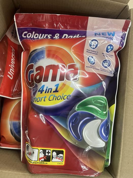 Гама, gama, гель для прання