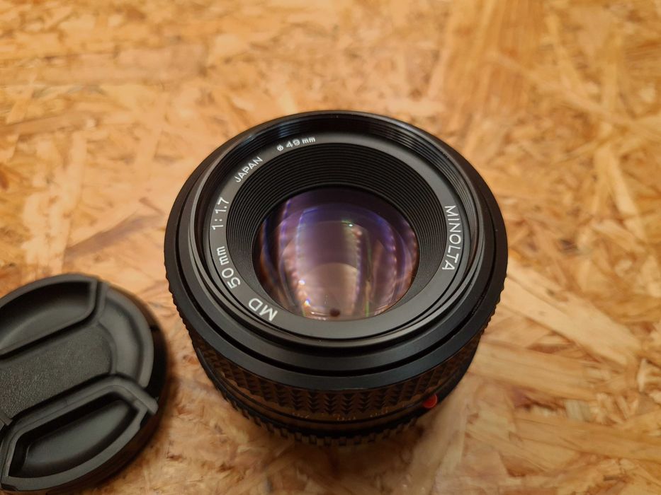 Minolta MD 50mm 1.7  Gwarancja