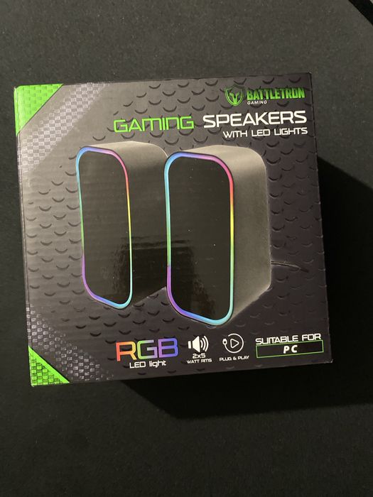 Głośniki battletron RGB
