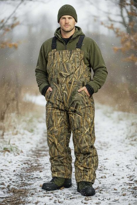 Ocieplane Columbia Sportswear Company spodnie camo L zimowe