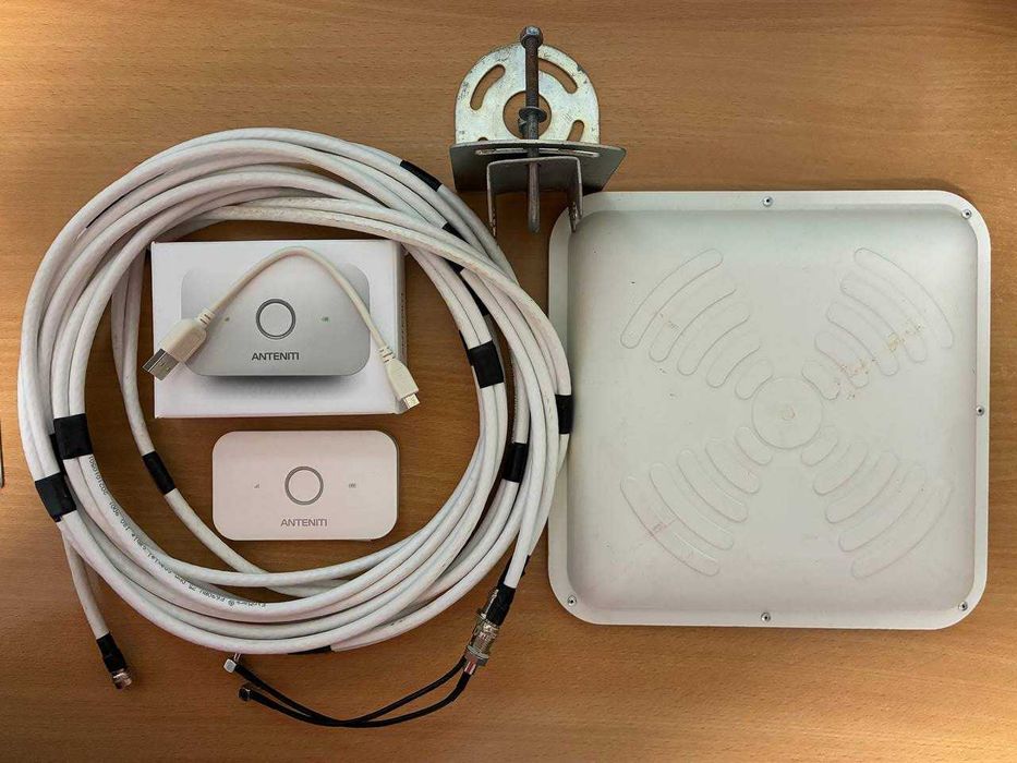 Комплект 4G wifi роутер Anteniti E5573 з антеною MIMO 17дб кабелем та перехідниками