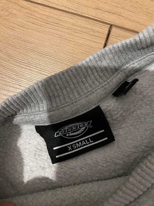 Bluza Dickies sweatshirt grey szara skate oversize cyber minimal logo