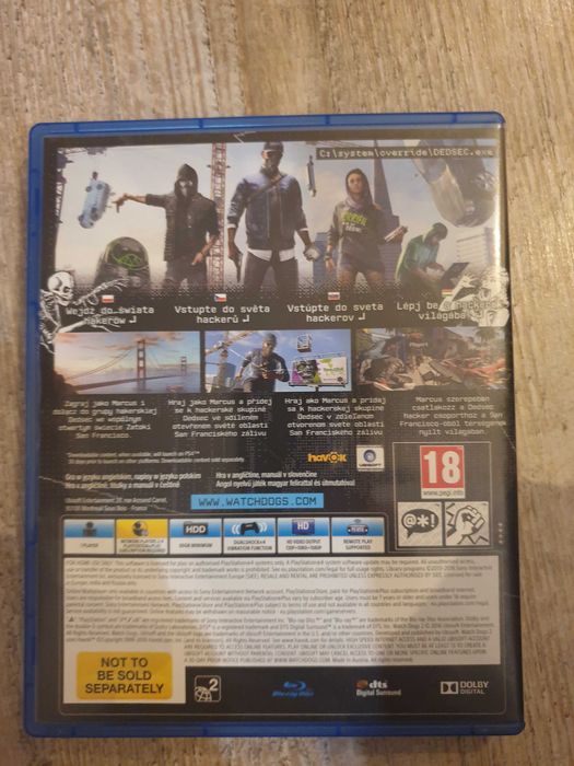 Gra Watch dogs 2 PS4