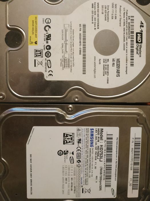 HDD жорсткий диск 320GB sata ideвінчестер для пк хард робочий