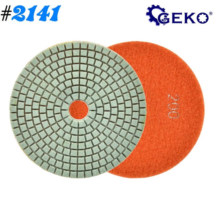 Tarcza polerska do szlifowania gresu na mokro 125 mm GR200 Geko G78919