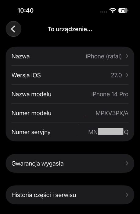 Iphone 14 pro czarny