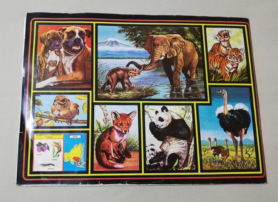 Caderneta - Animais e suas Crias (Completa)