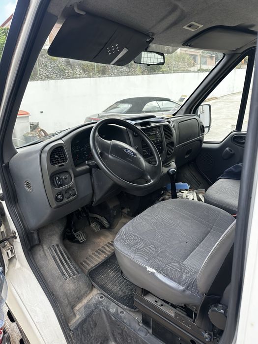 Ford transit caixa aberta