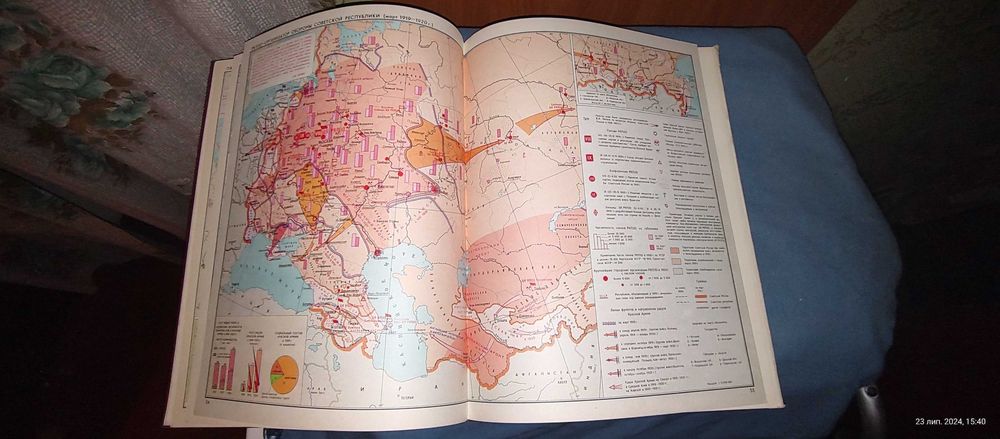 История компартии сов. союза атлас 1977 року.