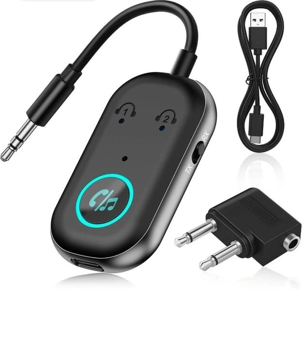 Bluetooth-передавач і приймач: адаптер Bluetooth 2 в 1,