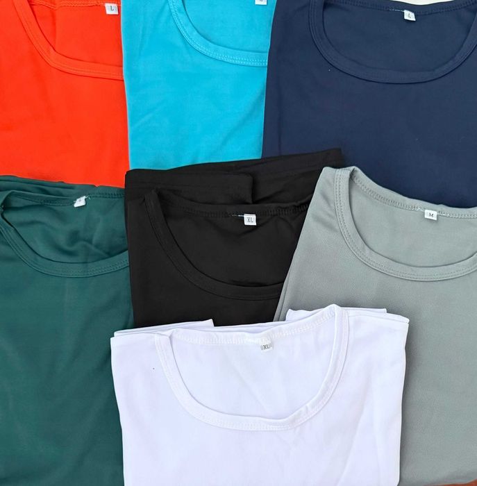T-Shirts Lisas Algodão+Poliester – Venda por Atacado | Múltiplas Cores e Tamanhos | Lisboa