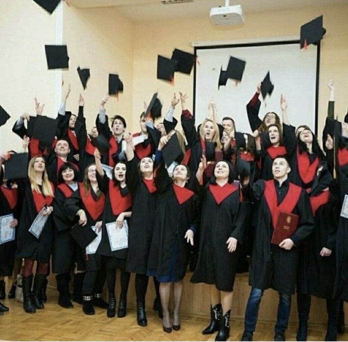 Мантія академічна бу магістерська