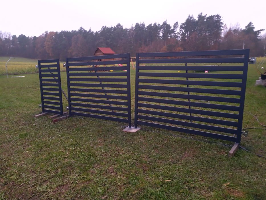 Bramy,ogrodzenia,balustrady,konstrukcje stalowe,montaż