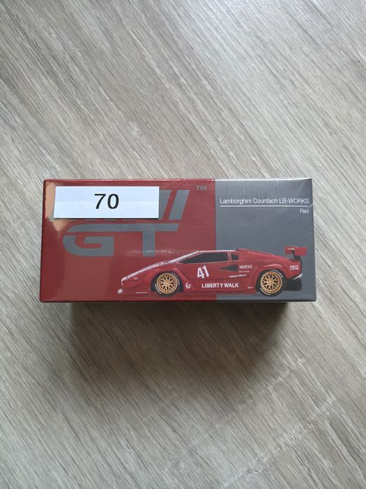 Mini GT 1100 Lamborghini Countach LB-Works Red