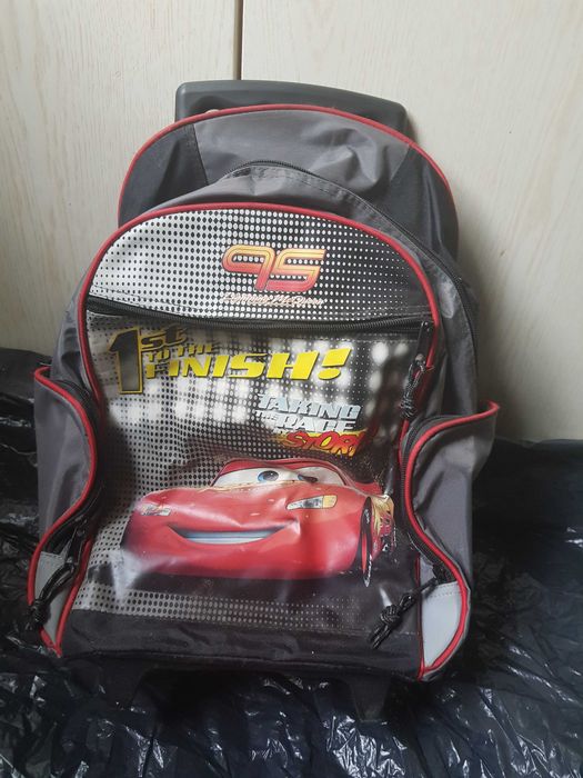 Wózek, torba na zakupy na kółkach, plecak, tornister