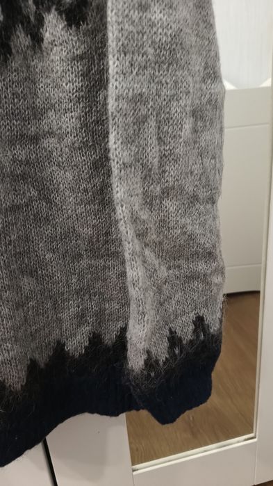 Sweter damski Massimo Dutti z wełną i moherem