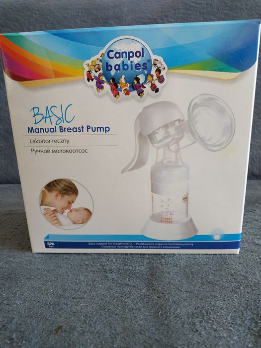 Laktator ręczny firmy Canpol babies + gratisy