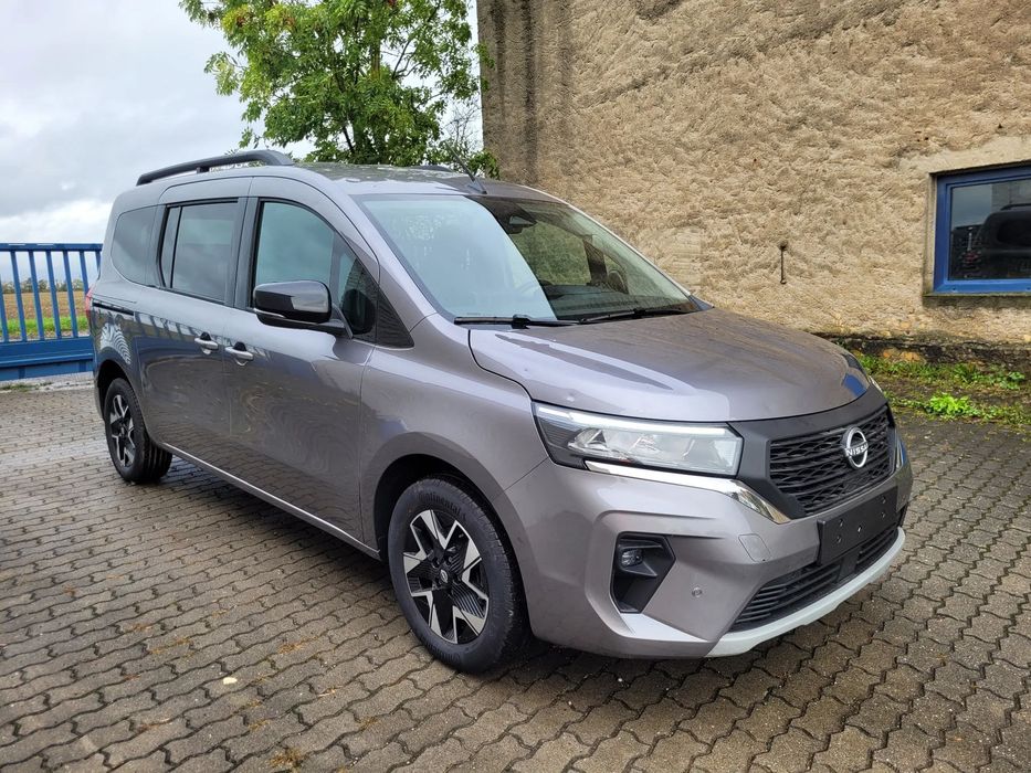 Nissan Townstar 7-osobowy Long-Długi Tekna 1.3 Benzyna 131 km 6 km Faktura VAT 2026r